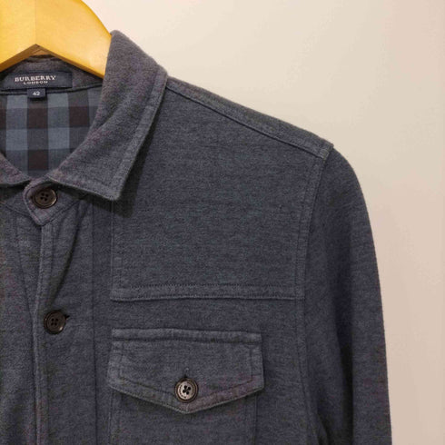 バーバリーロンドン BURBERRY LONDON ロングスリーブ ワークシャツ メンズ JPN:42