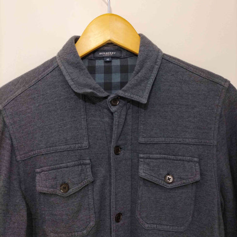 バーバリーロンドン BURBERRY LONDON ロングスリーブ ワークシャツ メンズ JPN:42