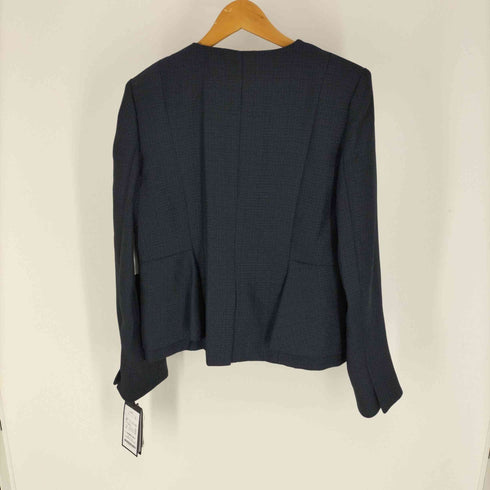 ルイルエブティック RUIRUE BOUTIQUE ノーカラー テーラードジャケット レディース LL