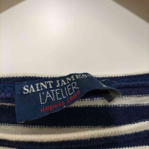 セントジェームス SAINT JAMES ボートネック ボーダー バスクシャツ メンズ UK:36