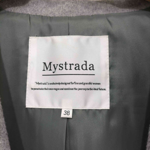 マイストラーダ mystrada 2B ウールチェスターコート レディース JPN:38