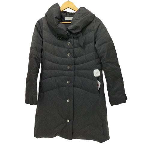 バーニーズニューヨーク BARNEYS NEWYORK ショールカラーダウンコート レディース FR:38