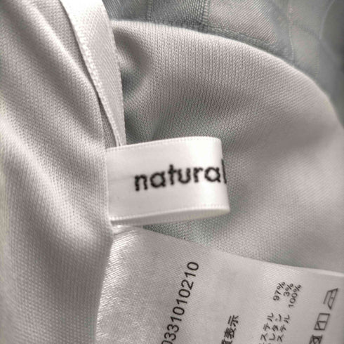 ナチュラルクチュール natural couture オーガンジーシアーチェックスカート レディース