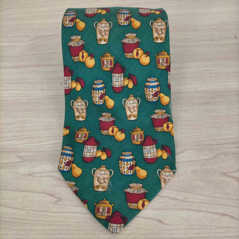 バーバリーズ BURBERRYS 90S~ 壺柄シルクネクタイ メンズ