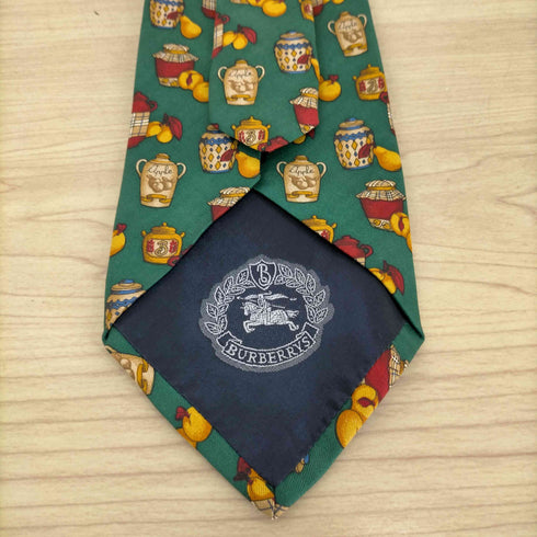 バーバリーズ BURBERRYS 90S~ 壺柄シルクネクタイ メンズ