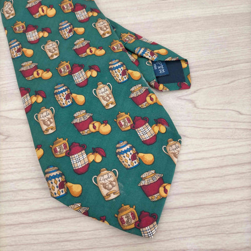 バーバリーズ BURBERRYS 90S~ 壺柄シルクネクタイ メンズ