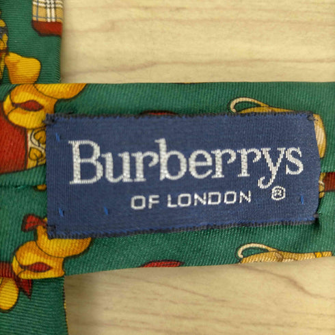 バーバリーズ BURBERRYS 90S~ 壺柄シルクネクタイ メンズ
