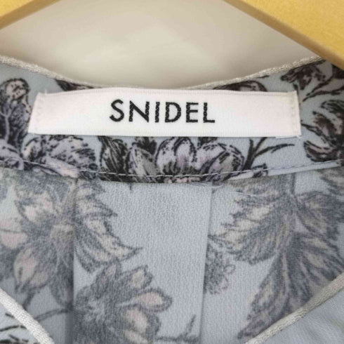 スナイデル snidel Sustainaウエストシャーリングプリーツワンピ レディース JPN:1