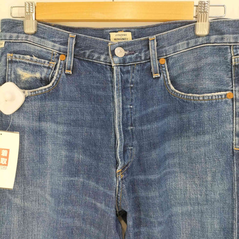 シチズンオブヒューマニティ Citizens Of Humanity USA製 PREMIUM VINTAGE コットンレーヨン ボタンフライダメージデニムパンツ メンズ 27