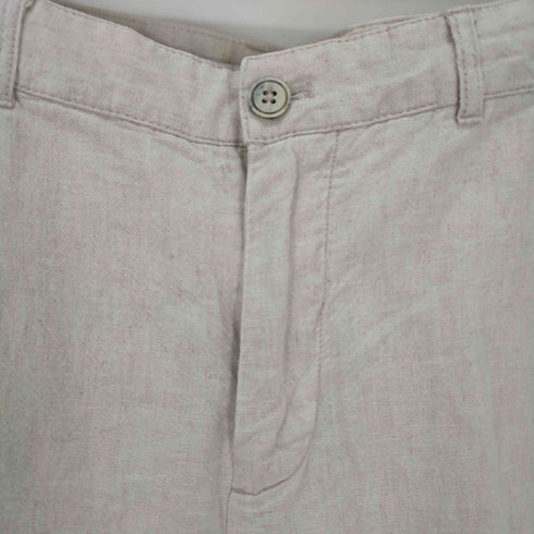 ザラ ZARA リネンテーパードパンツ メンズ 31