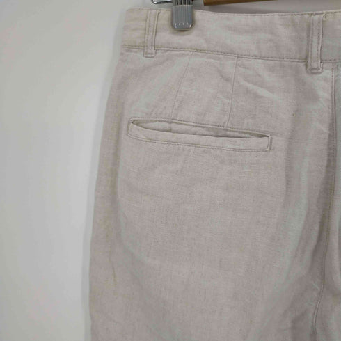 ザラ ZARA リネンテーパードパンツ メンズ 31
