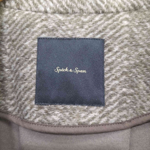 スピックアンドスパン Spick and Span 2022AW 1B ウールチェスターコート レディース JPN:38