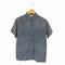 ヒルズアヴェニュー HILLS AVENUE 汚れ加工 シルクシャツ レディース import:S