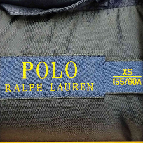 ポロバイラルフローレン Polo by RALPH LAUREN ポニー刺繍 ダウンベスト メンズ xs