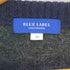 ブルーレーベルクレストブリッジ BLUE LABEL CRESTBRIDGE モヘヤ混 シャドーチェック ショルダー金ボタン クルーネックニット レディース EUR:38