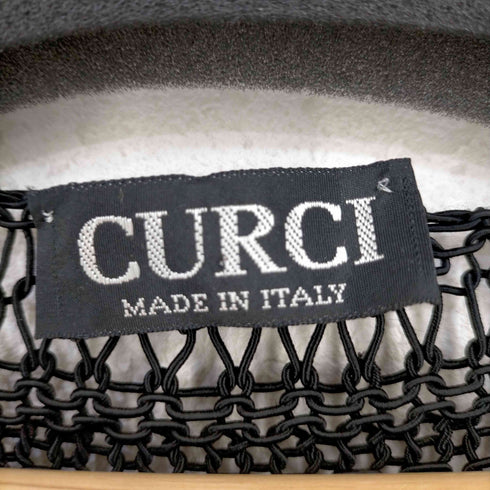 CURCI イタリア製 メッシュ編み ニット レディース