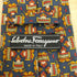 サルヴァトーレフェラガモ Salvatore Ferragamo ターバンデザインシルクネクタイ メンズ