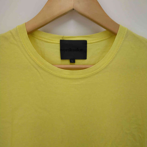 ノリコイケ norikoike クルーネック半袖Tシャツ メンズ L