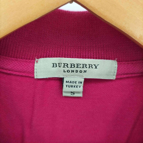 バーバリーロンドン BURBERRY LONDON ノバチェック ポロシャツ ノースリーブ トップス レディース import:S