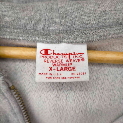チャンピオン Champion 復刻単色タグ ジップパーカー REVERSEWEAVE メンズ JPN:XL