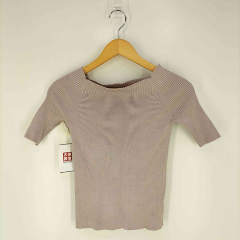 フレイアイディー FRAY I.D テンセルシルクデコルテリブニット レディース ONE SIZE