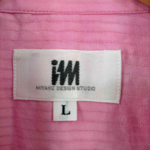 ミヤケデザインスタジオ im MIYAKE DESIGN STUDIO ストライプ レギュラーカラーシャツ レディース JPN:L