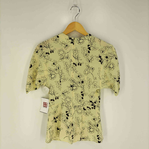 マルニ MARNI イタリア製 花柄 ピンタック シルクブラウス レディース EUR:38