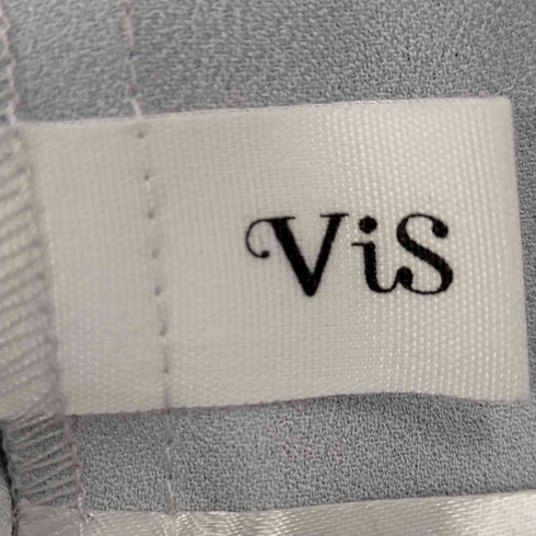 ビス ViS フロントタック5分袖ブラウス レディース JPN:L