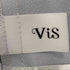 ビス ViS フロントタック5分袖ブラウス レディース JPN:L