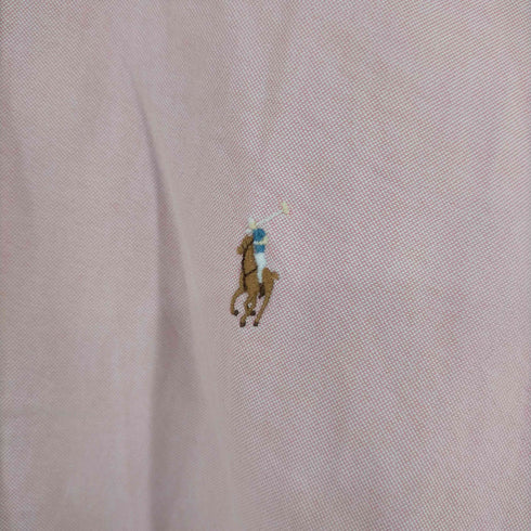 ラルフローレン RALPH LAUREN 90-00s スモールポニー刺繍 BLAKE ボタンダウンL/Sシャツ メンズ import:L