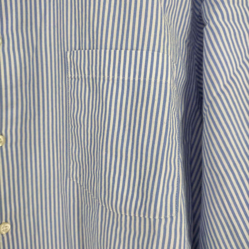 ヴァンヒューゼン VAN HEUSEN FLEX COLLAR ストライプレギュラーシャツ メンズ 16 1/2