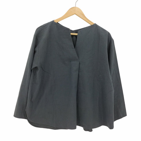 トゥモローランド TOMORROWLAND 19AW コットン フロント タック ブラウス トップス レディース 36