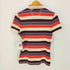 ヒューゴボス HUGO BOSS ボーダーマルチカラー S/S ポロシャツ レディース import:M