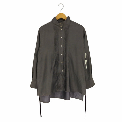 レイビームス Ray BEAMS RBS ジャガードバックリボンシャツ レディース ONE SIZE