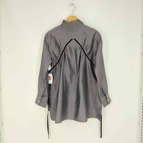 レイビームス Ray BEAMS RBS ジャガードバックリボンシャツ レディース ONE SIZE