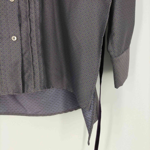 レイビームス Ray BEAMS RBS ジャガードバックリボンシャツ レディース ONE SIZE