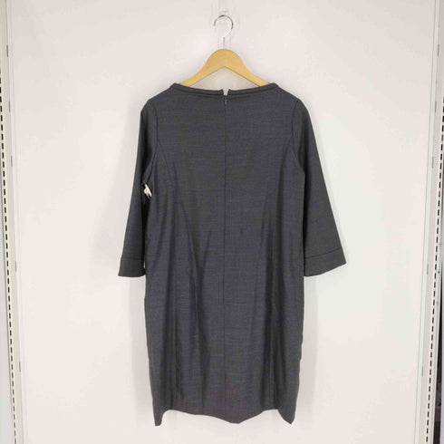 アンテプリマ ANTEPRIMA MISTO LANA SETA STRETCH ウールシルク ボートネックワンピース レディース JPN:44