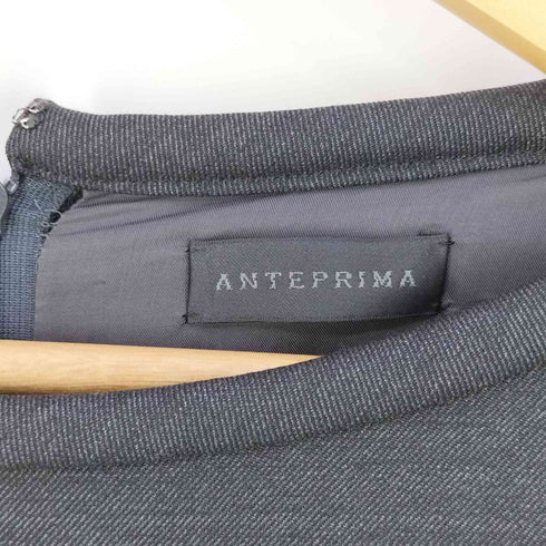 アンテプリマ ANTEPRIMA MISTO LANA SETA STRETCH ウールシルク ボートネックワンピース レディース JPN:44