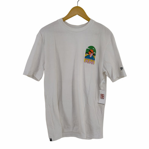 プーマ PUMA Printing Round Neck Short Sleeve メンズ JPN:M