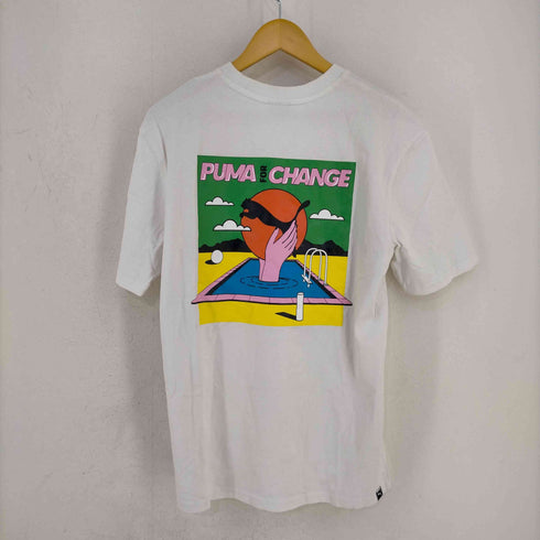 プーマ PUMA Printing Round Neck Short Sleeve メンズ JPN:M