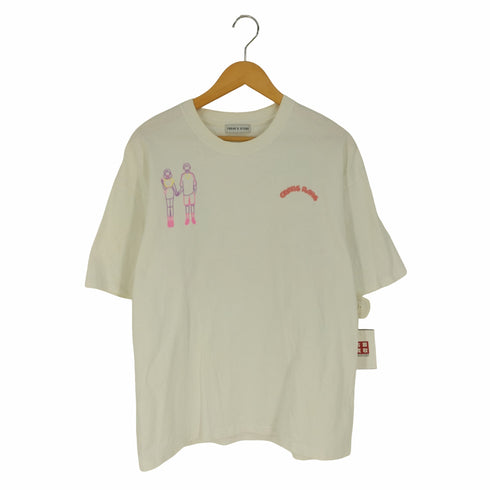 フリークスストア FREAKS STORE 両面プリント クルーネックTシャツ メンズ JPN:L