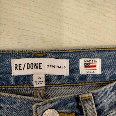 リダン RE/DONE (リダン) Cotton denim straight jeans レディース 25