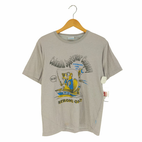 コロンビア Columbia フロントプリント クルーネックTシャツ メンズ import:M