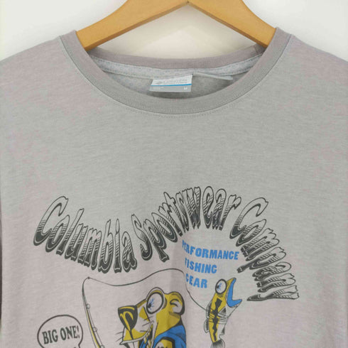 コロンビア Columbia フロントプリント クルーネックTシャツ メンズ import:M