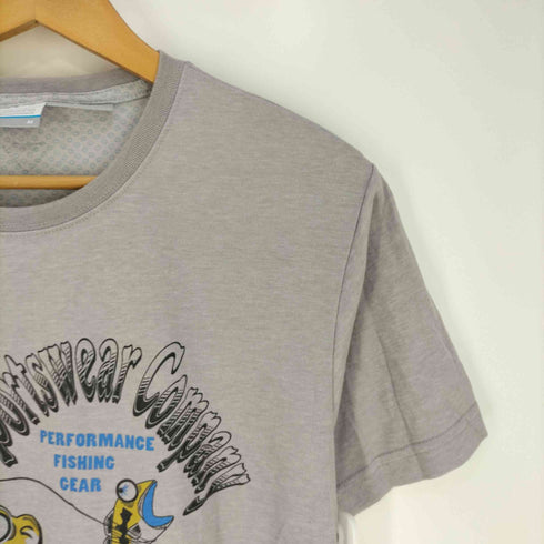 コロンビア Columbia フロントプリント クルーネックTシャツ メンズ import:M