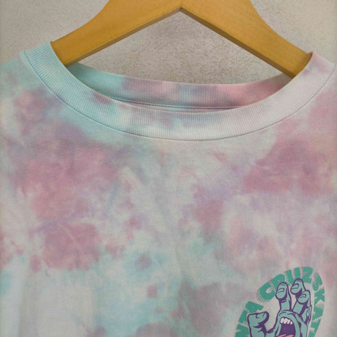 サンタクルズ SANTA CRUZ タイダイ染 スクリーミングハンド プリント長袖Tシャツ メンズ JPN:L