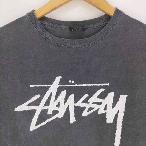 ステューシー Stussy メキシコ製 フロントロゴプリント クルーネックTシャツ メンズ import:S