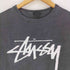 ステューシー Stussy メキシコ製 フロントロゴプリント クルーネックTシャツ メンズ import:S