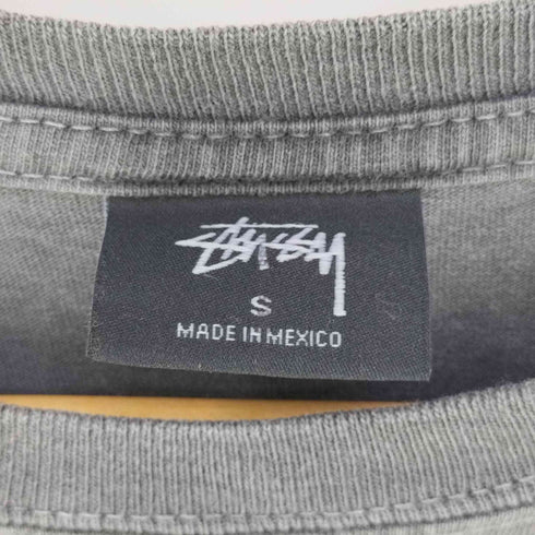 ステューシー Stussy メキシコ製 フロントロゴプリント クルーネックTシャツ メンズ import:S