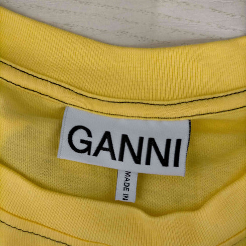 ガニー Ganni Light Jersey Layered Long Sleeve T Shirt レディース JPN:L